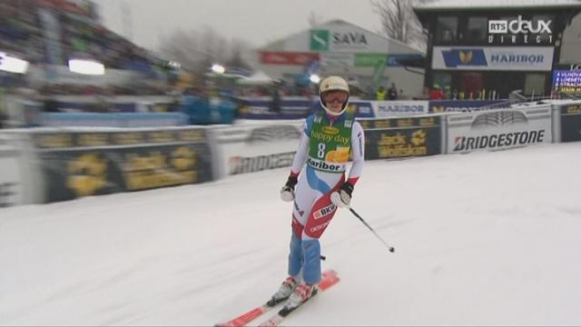 Slalom dames, 1re manche: Michelle Gisin (SUI)