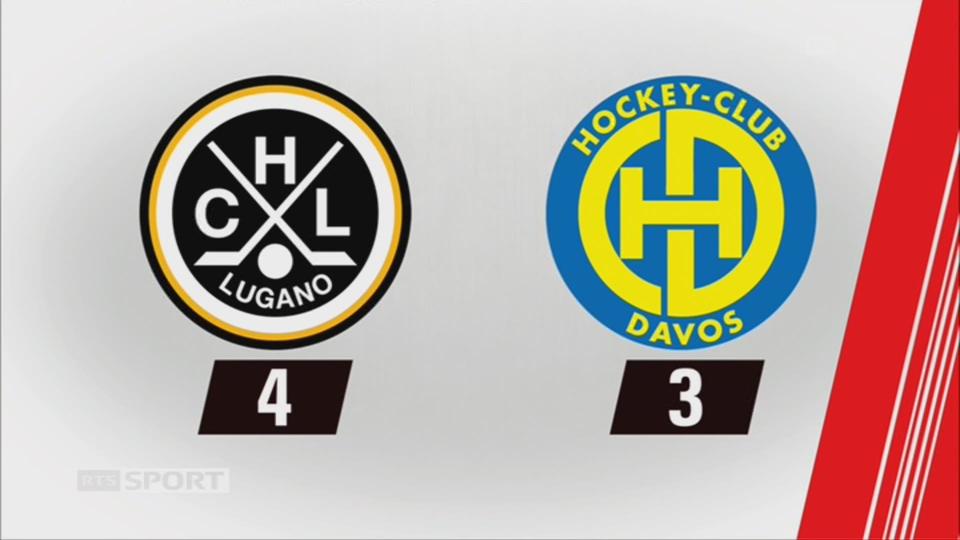 13e journée : Lugano -Davos (4-3)\t