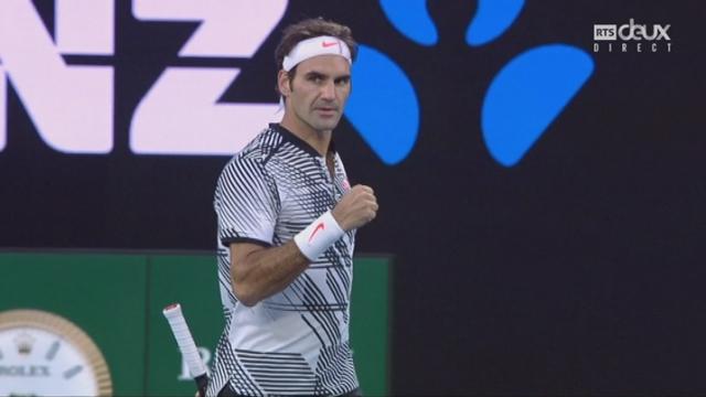 Open d’Australie, 1-4: M.Zverev (GER) – R.Federer (SUI): 1-6 5-7