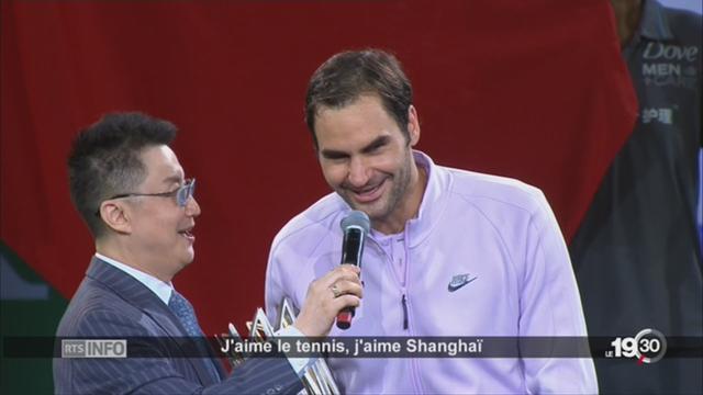 Tennis: Roger Federer terrasse son meilleur ennemi Rafael Nadal à Shanghaï