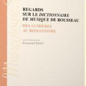 Regards sur le Dictionnaire de Rousseau - couverture [vrin.fr]