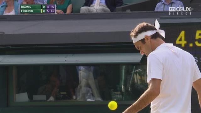 Wimbledon, 1-4: Raonic (CAN) – Federer (SUI) 4-6