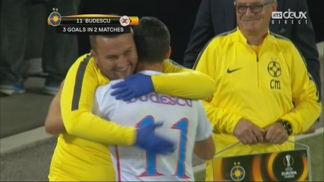 Ligue Europa, Gr. G, FC Lugano - FC Steaua Bucarest (1-1): Budescu 58e