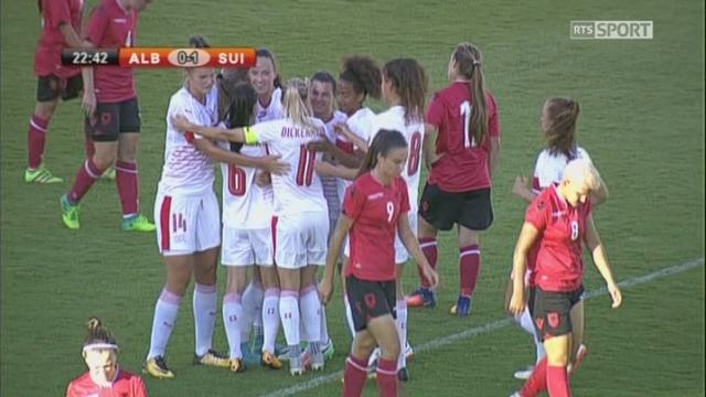 Groupe 2 : Albanie – Suisse (0-1), 23e Brunner