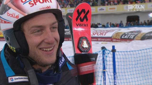 Mondiaux de St-Moritz, géant, 2e manche: entretien avec Justin Murisier (SUI)