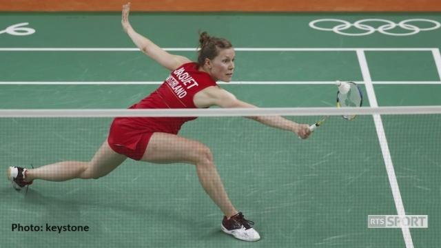 Badminton: avec Sabrina Jaquet: "J'ai lâché prise avec les Jeux de Rio et ça a marché"