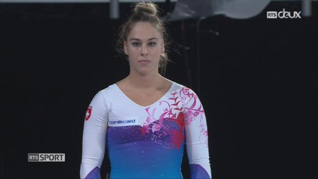Gymnastique: Giulia Steingruber signe une belle prestation et emporte la médaille de bronze