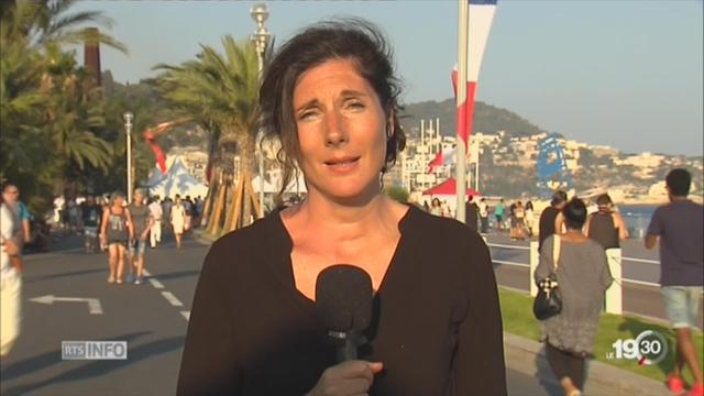 Hommage attentat Nice: les précisions d’Annabelle Durand, depuis Nice