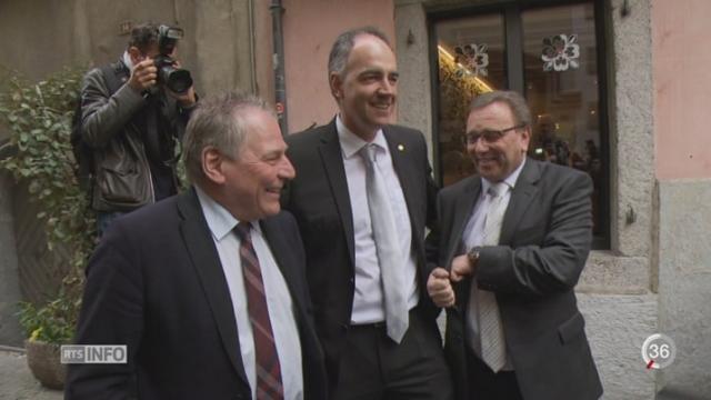 Elections valaisannes: Le trio PDC largement en tête au 1er tour