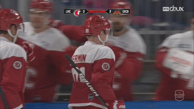 Hockey- LNA (4e j.): Lausanne perd contre Bienne (2-3 ap)