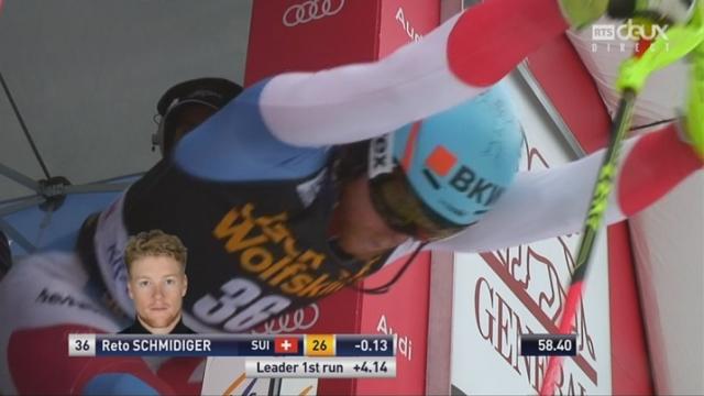 Kranjska Gora (SLO), Slalom 2e manche: Reto Schmidiger (SUI)