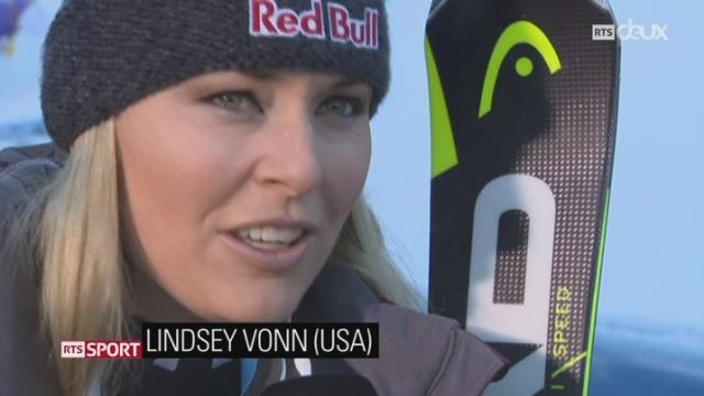 Ski-Descente de Garmish: Lindsey Vonn devance Lara Gut