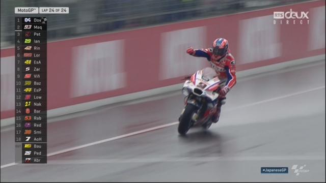 GP du Japon, Moto GP: Dovizioso (ITA) s’impose devant Marquez (ESP) au terme d’un duel magnifique