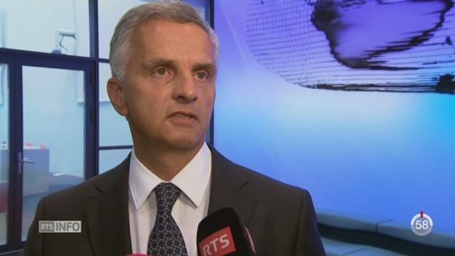 France - Victoire de Macron: la déclaration de Didier Burkhalter, Conseiller fédéral