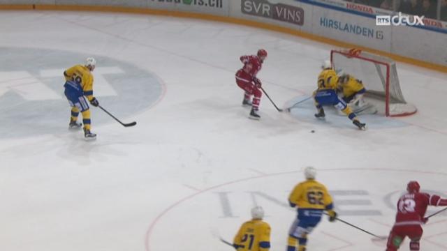 Hockey - LNA (1-4 de finale ): Lausanne - Davos (2-3 tb)