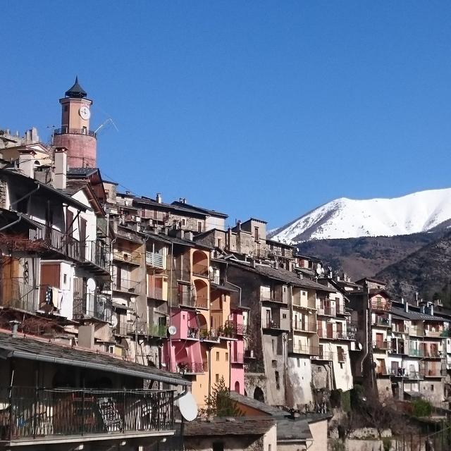 Village de Tende vallée de la Roya [RTS - Mathieu Périsse]