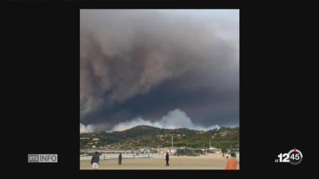 France: un nouvel incendie brûle 800 hectares près de Bormes-les-Mimosas