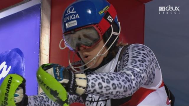 Slalom, Zagreb (CRO), 2e manche: Veronika Velez Zuzulova (SVK) remporte la course