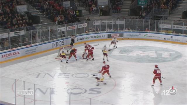 Hockey: Lausanne a remporté le derby lémanique face à Genève 8-4