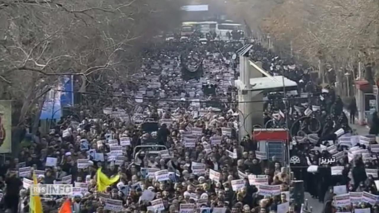 Manifestations prorégime en Iran après deux jours de protestations