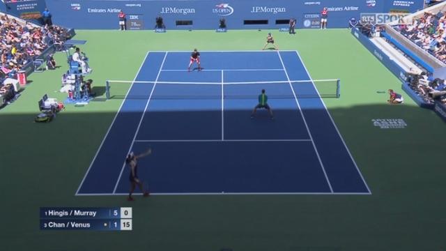 Double mixte, finale: Hingis (SUI) - Murray (GBR) - Chan (TPE) - Venus (NZL) (6-1)