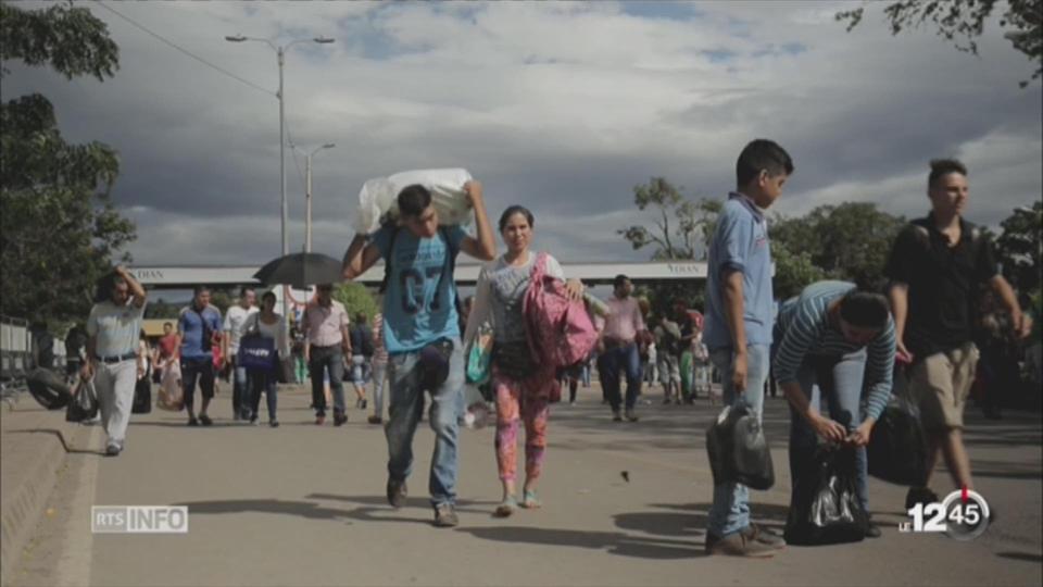 De nombreux Vénézuéliens migrent en Colombie pour la fuir la crise qui règne dans leur pays