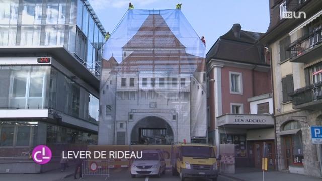 VD: Payerne a reconstitué la porte de Berne pour le 122ème carnaval des Brandons