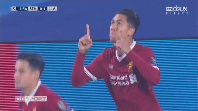 Ligue des Champions, Gr. E, Séville - Liverpool (0-1): Firmino 2e