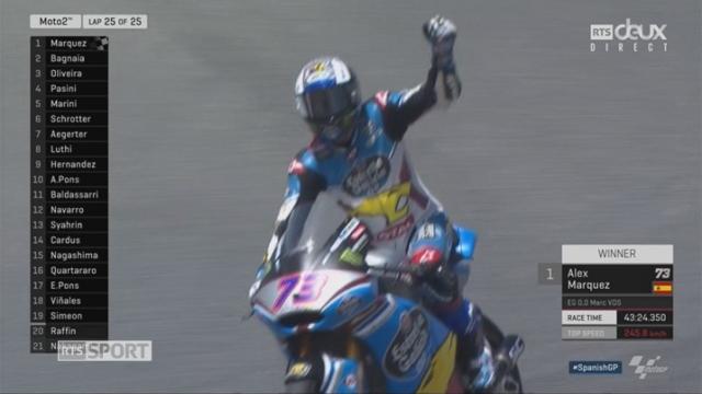 Moto 2, Jerez (ESP): victoire de Marquez (ESP)