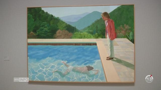 A Londres, le Tate Britain propose une rétrospective des œuvres de David Hockney