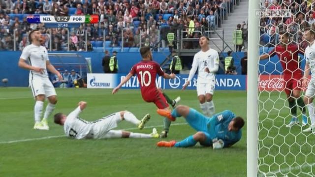 Coupe des Confédérations, Groupe A: Nouvelle-Zélande – Portugal 0-2, 38e Bernardo Silva