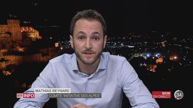 Camiongate: entretien avec Mathias Reynard à Sion