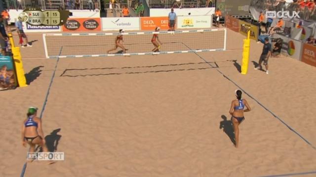 Beach-volley - World Tour La Haye : les Suissesses Heidrich et Vergé-Dépré ont enchainé les performances