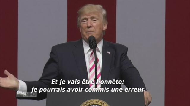 Quand Donald Trump mise sur le mauvais cheval