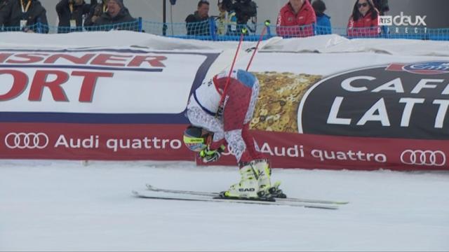 Mondiaux de St-Moritz, géant, 2e manche: Gino Caviezel (SUI)