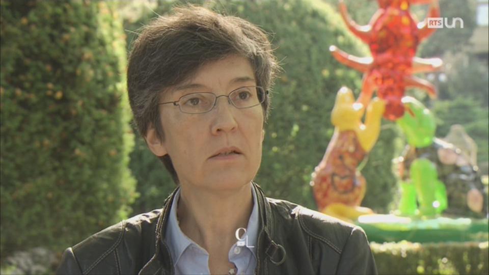 Portrait de la compositrice fribourgeoise de 57 ans, Caroline Charrière