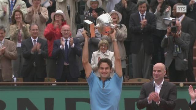 Tennis : Victoire Federer lors finale Roland Garros 2009