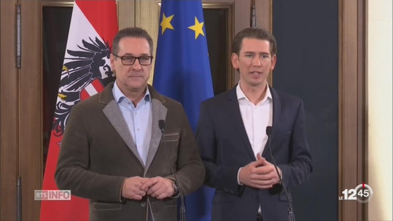 En Autriche, Sebastian Kurz a formé une coalition avec le FPÖ