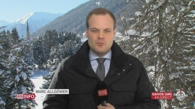 Discours de Joe Biden au WEF: le point avec Marc Allgöwer à Davos