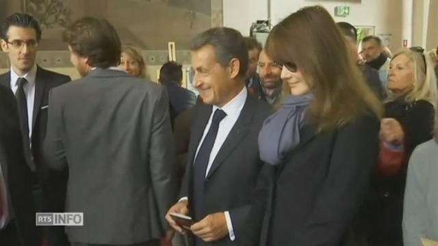 Le vote de l'ancien président Nicolas Sarkozy