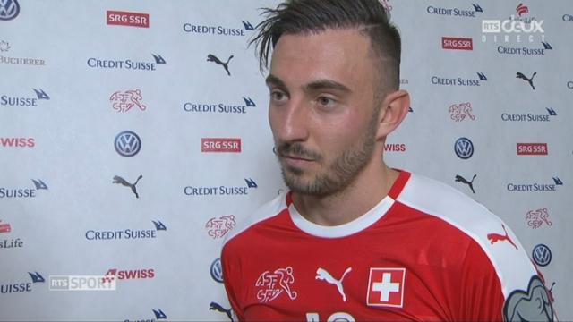 Qualifications, Suisse-Lettonie 1-0: les impressions du buteur Josip Drmic