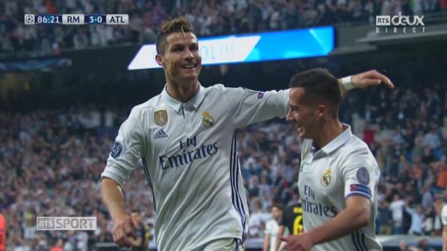 Ligue des champions, 1-2 aller: Real Madrid – Atlético Madrid 3-0, 86e Ronaldo