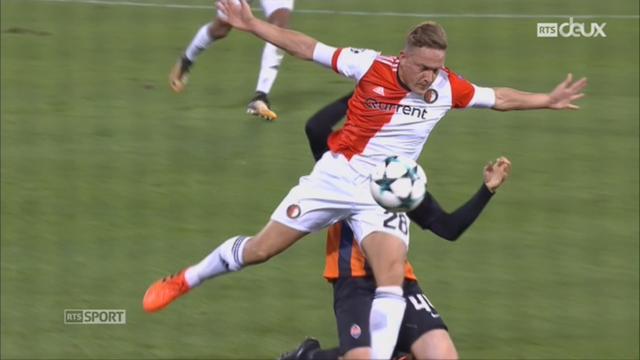 Ligue des Champions, Gr. F, Feyenoord - Shakhtar Donetsk (1-2): le résumé du match