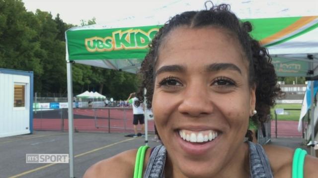 Athlétisme: la sprinteuse bernoise Mujinga Kambundji souhaite le meilleur ‡ Ellen Sprunger