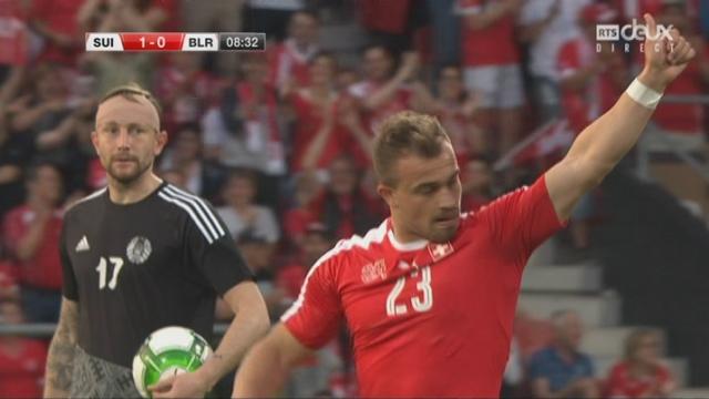 Match amical, Suisse – Bélarus 1-0, 9e Shaqiri