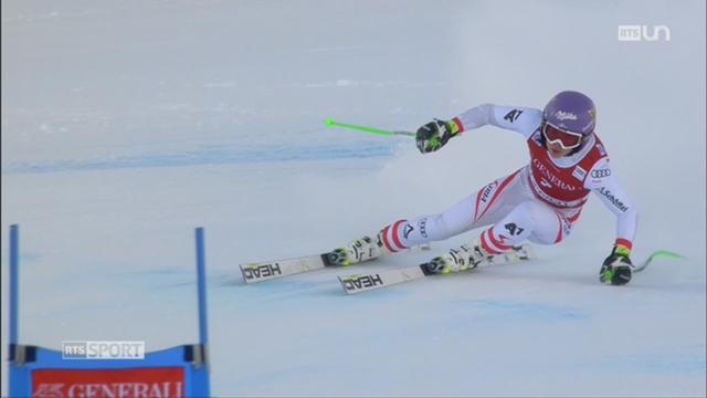 Ski: Anna Veith remporte le super-G de Val d'Isère