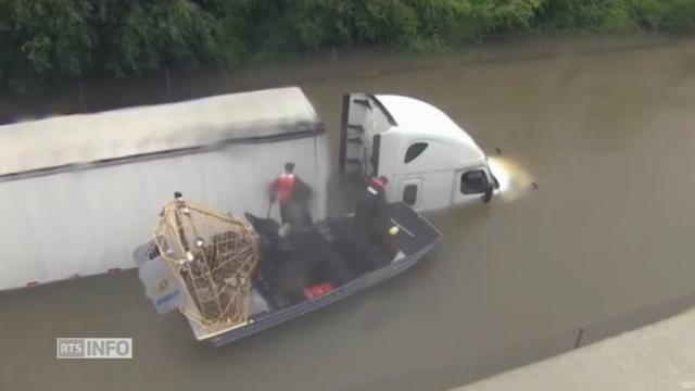 Houston sous l'eau