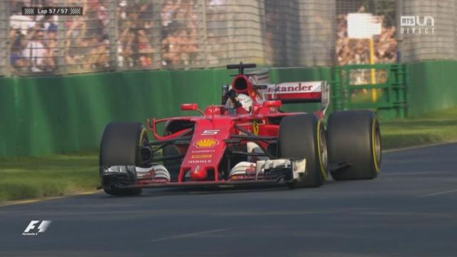 GP d'Australie: Victoire de Sebastian Vettel, devant Lewis Hamilton et Valtteri Bottas