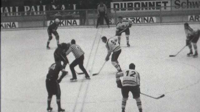 Hockey : en 1964, le Genève Servette remporte le titre de champion de LNB face à Bienne.