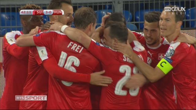 Qualifications, Suisse – Hongrie 3-0: 43e Zuber